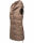 Navahoo Madilynaa Damen Winter Steppweste mit Kapuze B891 Dark-Taupe-Gr.M