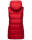 Navahoo Madilynaa Damen Winter Steppweste mit Kapuze B891 Rot-Gr.L