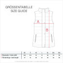 Navahoo Madilynaa Damen Winter Steppweste mit Kapuze B891 Rot-Gr.XL