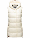 Navahoo Madilynaa Damen Winter Steppweste mit Kapuze B891 Offwhi.-Gr.M