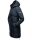 Marikoo Streliziaa Damen Wintermantel lange Steppjacke mit Kapuze B892 Navy-Gr.S