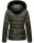 Marikoo Loveleen Damen Winter Steppjacke mit Kapuze & Fellkragen B894