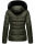 Marikoo Loveleen Damen Winter Steppjacke mit Kapuze & Fellkragen B894 Olive-Gr.XS