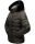 Marikoo Loveleen Damen Winter Steppjacke mit Kapuze & Fellkragen B894 Anthrazit-Gr.L