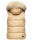 Marikoo Eisflöckchen Damen Steppweste  Winter Weste mit Fellkragen B896 Beige-Gr.XS