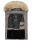 Marikoo Eisflöckchen Damen Steppweste  Winter Weste mit Fellkragen B896 Grau-Gr.XS