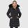 Navahoo Lotusblüte Princess Damen Winter Steppjacke mit Kapuze B897 Schwarz-Gr.L