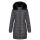 Navahoo Lotusblüte Princess Damen Winter Steppjacke mit Kapuze B897 Anthr.-Gr.S