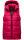Marikoo Zarinaa Damen Steppweste Weste Übergangsweste mit Kapuze B898 Fuchsia-Gr.XS