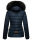 Navahoo Wisteriaa Damen Winter Steppjacke mit Fellkragen B899 Navy-Gr.XS