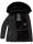 Navahoo Umay Princess Damen Winter Steppjacke mit Fellkragen 900 Schwarz-Gr.XS