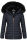 Navahoo Umay Princess Damen Winter Steppjacke mit Fellkragen 900 Navy-Gr.XS