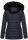 Navahoo Umay Princess Damen Winter Steppjacke mit Fellkragen 900 Navy-Gr.XS