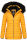 Navahoo Umay Princess Damen Winter Steppjacke mit Fellkragen 900 Gelb-Gr.L