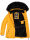 Navahoo Umay Princess Damen Winter Steppjacke mit Fellkragen 900 Gelb-Gr.L