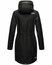 Marikoo Racquellee Damen Softshell Jacke B886 Schwarz Größe XS - Gr. 34