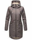 Marikoo Racquellee Damen Softshell Jacke B886 Grau Größe XL - Gr. 42