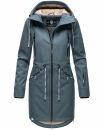 Marikoo Racquellee Damen Softshell Jacke B886 Dusty Blue Größe XS - Gr. 34