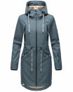Marikoo Racquellee Damen Softshell Jacke B886 Dusty Blue Größe XS - Gr. 34
