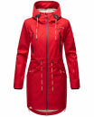 Marikoo Racquellee Damen Softshell Jacke B886 Rot Größe S - Gr. 36