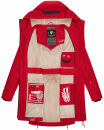 Marikoo Racquellee Damen Softshell Jacke B886 Rot Größe L - Gr. 40