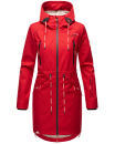 Marikoo Racquellee Damen Softshell Jacke B886 Rot Größe XXL - Gr. 44
