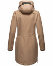 Marikoo Racquellee Damen Softshell Jacke B886 Taupe Grey Größe XS - Gr. 34