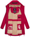 Marikoo Racquellee Damen Softshell Jacke B886 Fuchsia Größe XL - Gr. 42