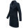 Marikoo Nanakoo Damen Mantel Trenchcoat Wintermantel Übergangs Jacke B820 Navy-Gr.XS