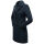 Marikoo Nanakoo Damen Mantel Trenchcoat Wintermantel Übergangs Jacke B820 Navy-Gr.XS