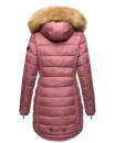 Navahoo Damen Winter Jacke Steppjacke warm gefüttert B374 Dunkel Rosa Größe XS - Gr. 34