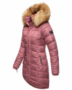 Navahoo Damen Winter Jacke Steppjacke warm gefüttert B374 Dunkel Rosa Größe L - Gr. 40