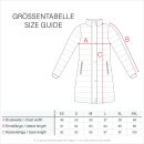 Navahoo Damen Winter Jacke Steppjacke warm gefüttert B374 Dunkel Rosa Größe XL - Gr. 42