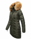 Navahoo Damen Winter Jacke Steppjacke warm gefüttert B374 Olive Größe M - Gr. 38
