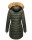 Navahoo Damen Winter Jacke Steppjacke warm gefüttert B374 Olive Größe M - Gr. 38