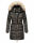 Navahoo Paula Damen Winter Jacke Mantel Parka warm gefütterte Winterjacke B383 Anthrazit Größe XS - Gr. 34