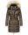 Navahoo Paula Damen Winter Jacke Mantel Parka warm gefütterte Winterjacke B383 Anthrazit Größe S - Gr. 36