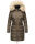 Navahoo Paula Damen Winter Jacke Mantel Parka warm gefütterte Winterjacke B383 Anthrazit Größe S - Gr. 36