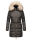 Navahoo Paula Damen Winter Jacke Mantel Parka warm gefütterte Winterjacke B383 Anthrazit Größe M - Gr. 38