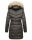 Navahoo Paula Damen Winter Jacke Mantel Parka warm gefütterte Winterjacke B383 Anthrazit Größe XXL - Gr. 44