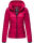 Marikoo Samtpfote leichte Damen Steppjacke B600 Fuchsia Größe XS - Gr. 34