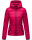 Marikoo Samtpfote leichte Damen Steppjacke B600 Fuchsia Größe S - Gr. 36