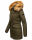 Navahoo Schneeengel-Princess Damen Parka Winter Jacke mit Kapuze B826 Olive-Gr.S