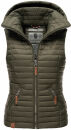 Navahoo Shadaa leichte Damen Stepp Weste B696 Olive Größe S - Gr. 36