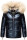 Navahoo Tikunaa Damen Winterjacke mit Kunstfellkragen B828 Navy-Gr.XS