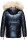 Navahoo Tikunaa Damen Winterjacke mit Kunstfellkragen B828 Navy-Gr.XS