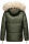 Navahoo Tikunaa Damen Winterjacke mit Kunstfellkragen B828 Olive-Gr.XS