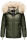 Navahoo Tikunaa Damen Winterjacke mit Kunstfellkragen B828 Olive-Gr.M