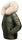 Navahoo Tikunaa Damen Winterjacke mit Kunstfellkragen B828 Olive-Gr.M