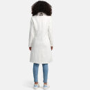 Navahoo Wooly Damen Trenchcoat Winter Mantel B661 Offwhite  Größe L - Gr. 40